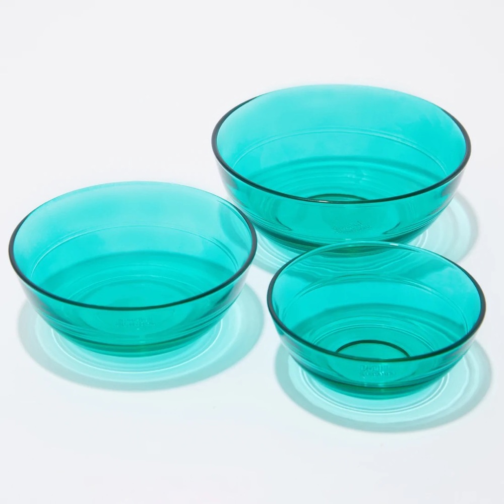Social Studies Emerald Nesting Bowls